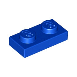 3023-023プレート1×2ブルー