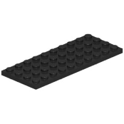 3030-026プレート4×10ブラック