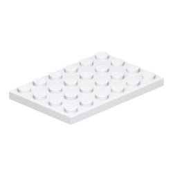 3032-001プレート4×6ホワイト