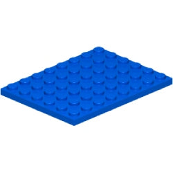 3036-023プレート6×8ブルー