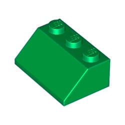 3038-028スロープ45度2×3グリーン