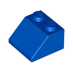 3039-023スロープ45度2×2ブルー