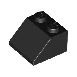 3039-026スロープ45度2×2ブラック