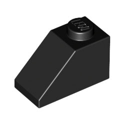 3040-026スロープ45度2×1ブラック