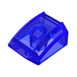 30602-043曲面スロープ2×2×1トランスダークブルー