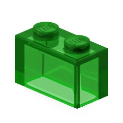 3065-048ブロック1×2トランスグリーン