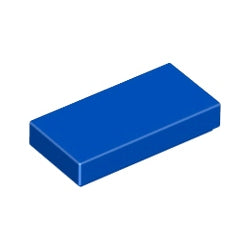 3069b-023タイル1×2ブルー