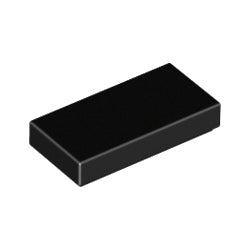 3069b-026タイル1×2ブラック