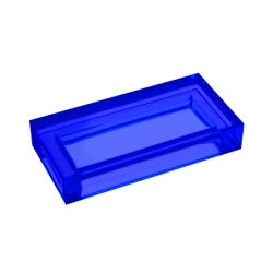 3069b-043タイル1×2トランスダークブルー