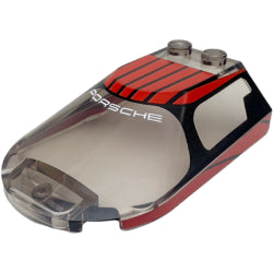 3384pb01ウインドスクリーン6×4×1-1/3(PORSCHEロゴ)トランスブラック