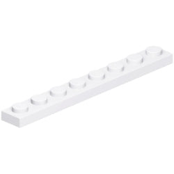 3460-001プレート1×8ホワイト