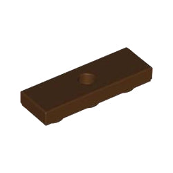 逆タイル1×3 ダークブラウン