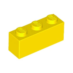 3622-024ブロック1×3イエロー