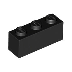 3622-026ブロック1×3ブラック