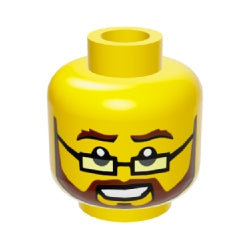 3626cpb1134ミニフィグヘッド218