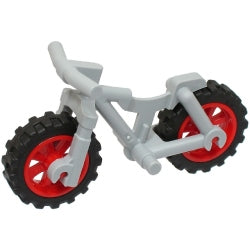 36934c03-194マウンテンバイク(レッドホイール)ライトブルーイッシュグレイ