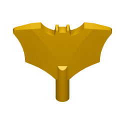 37720d-297バットマンバットラング(下部ハンドルバー付き)パールゴールド