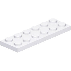 3795-001プレート2×6ホワイト