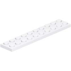 3832-001プレート2×10ホワイト