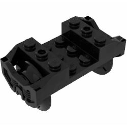 38339c01-026トレインホイールホルダーと車輪セット(ピンタイプ金属棒無し)ブラック