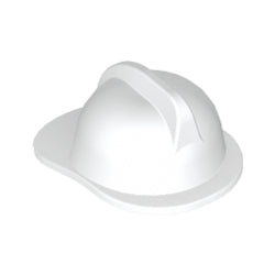 3834-001消防士ヘルメットホワイト