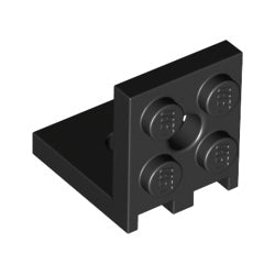 3956-026ブラケット2×2-2×2ブラック