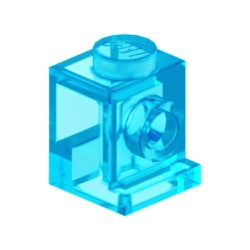 4070-042ブロック1×1ヘッドライトトランスライトブルー