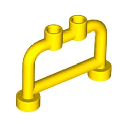 4083-024バー1×4×2上部スタッド有イエロー