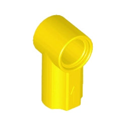 32013-024テクニック車軸ピンコネクター アングル1イエロー