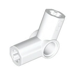 32015-001テクニック車軸ピンコネクター アングル5ホワイト