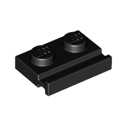 32028-026プレート1×2ドアレール付ブラック