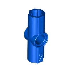 32034-023テクニック車軸ピンコネクター アングル2ブルー