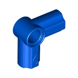 32014-023テクニック車軸ピンコネクター アングル6ブルー