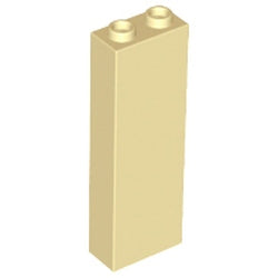 2454-005ブロック1×2×5タン