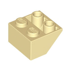 3660-005逆スロープ45度2×2タン