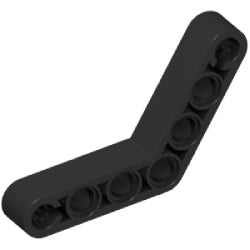 32348-026テクニックリフトアーム1×7ベント(4-4)ブラック