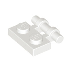 2540-001プレート1×2取っ手付その1ホワイト