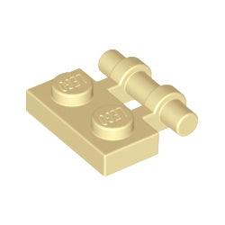 2540-005プレート1×2取っ手付その1タン