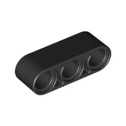 32523-026テクニックリフトアーム1×3ブラック