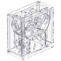 6588-040テクニックギアボックス2×4×3-1/3トランスクリア