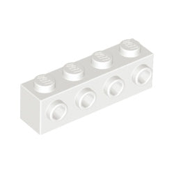 30414-001ブロック1×4側面にスタッド有ホワイト