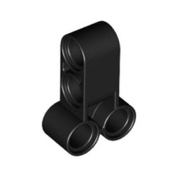 32557-026テクニックピンコネクター1×3垂直ダブルブラック