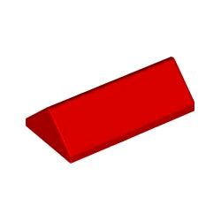 3041-021スロープ45度2×4両側傾斜レッド