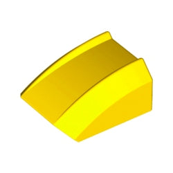30602-024曲面スロープ2×2×1イエロー