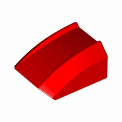 30602-021曲面スロープ2×2×1レッド