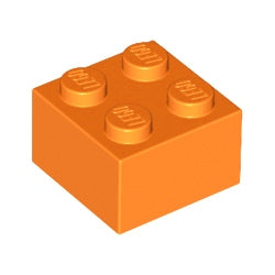 3003-106ブロック2×2オレンジ