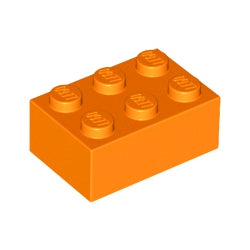 3002-106ブロック2×3オレンジ