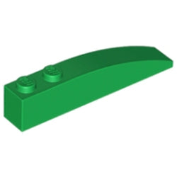 42022-028曲面スロープ6×1グリーン