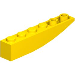 42023-024逆曲面スロープ6×1イエロー