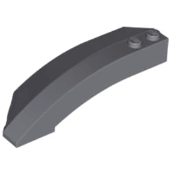 41749-199カーブウェッジ8×3×2右ダークブルーイッシュグレイ